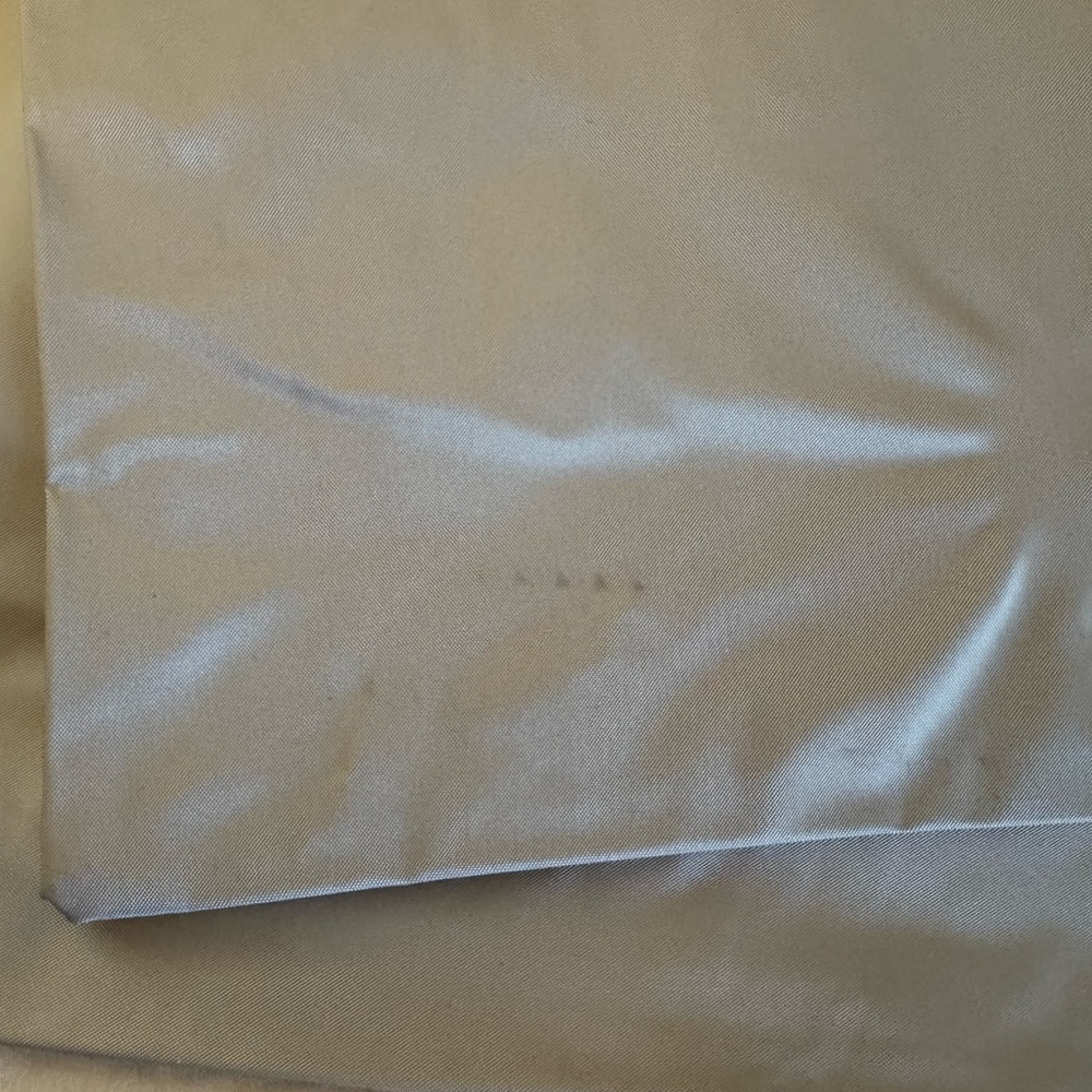 2 Silver Nylon Prada Shoe Bags - Picture 5 of 9
